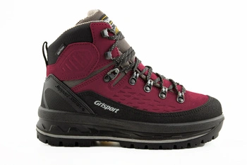 Buty damskie Grisport trekkingowe GriTex Vibram wysokie czerwone r. 36