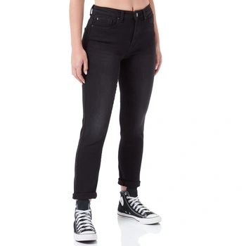 Spodnie damskie Only Sui Mid jeansowe czarne slim r. W27