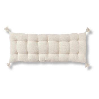 Siedzisko na ławkę Bankuflage Rheya poduszka beżowa 48x120 cm