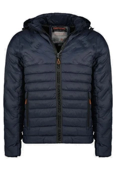 Kurtka męska Geo Norway Burator puchowa zimowa granatowa