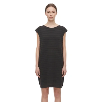 Sukienka damska Sarah Pacini strukturalne paski oversize brązowa r. one size