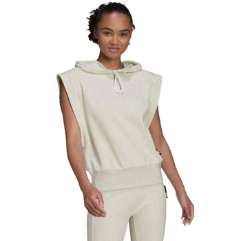 Koszulka damska Adidas SL S-less bawełniana z kapturem