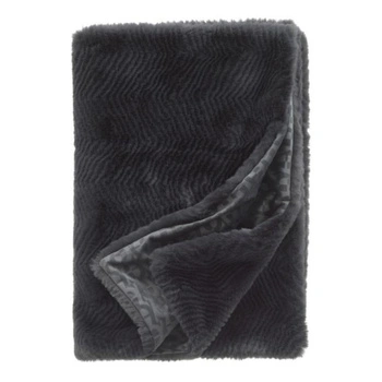 Narzuta na łóżko Aigler Lux dwustronna futrzana koc 130x170 cm