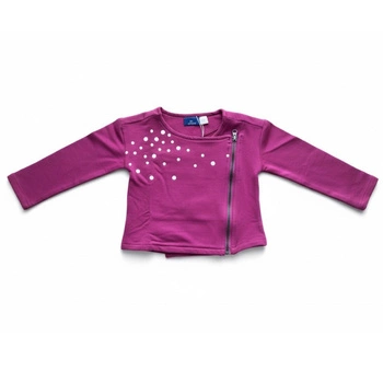 Bluza dziewczęca Chicco różowa zasuwana
