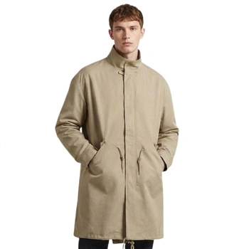 Płaszcz męski Zara klasyczny bezowy