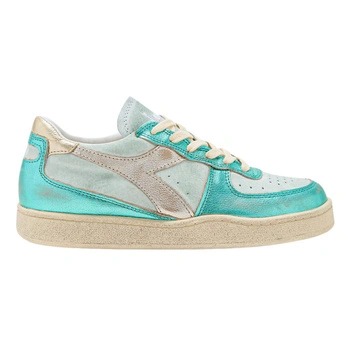 Buty damskie Diadora Mi Basket Low Metal Pigskin Used sneakersy vintage skórzane r. 40,5