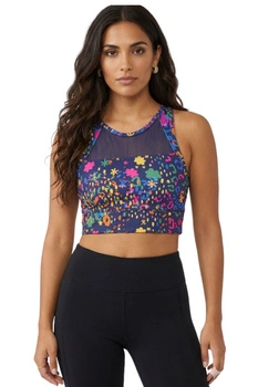 Bluzka damska Desigual Top sportowy granatowy