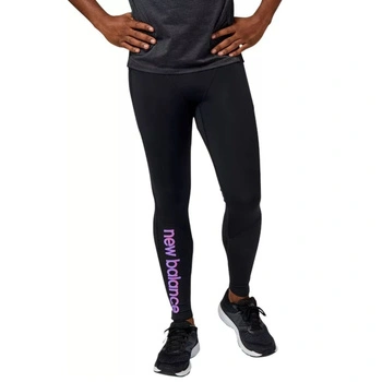 Legginsy męskie New Balance Impact Run AT Tight sportowe treningowe getry r. S