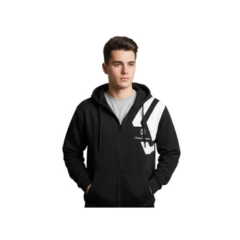 Bluza męska CXL by Christian Lacroix rozsuwana z polarem czarna