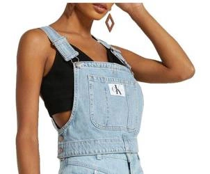 Top jeansowy damski Calvin Klein Jeans