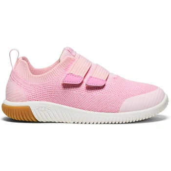Buty dziecięce Keen KNX Knit DS sportowe sneakersy na rzepy jasno różowe r. 29