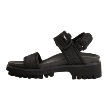 Sandały damskie Desigual Track Daisy czarne na rzepy r. 38