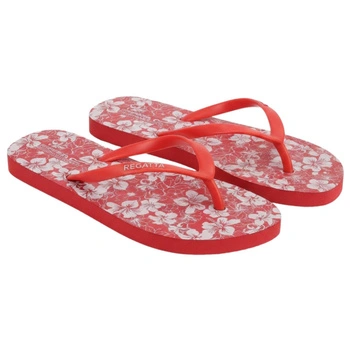 Klapki damskie Regatta Lady Bali różowe japonki w kwiaty