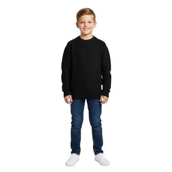 Sweter chłopięcy Zara czarny prążkowany bawełniany r. 116