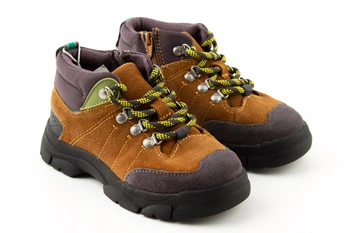 Buty dziecięce Zara Kids trapery brązowe skórzane r. 26