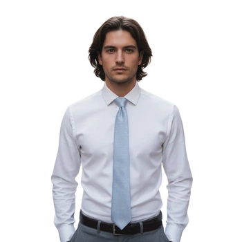 Krawat męski Tommy Hilfiger niebieski