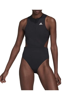 Body damskie Adidas Leotard sportowe czarne