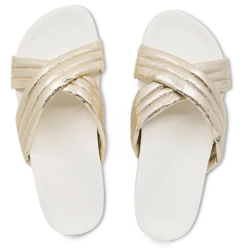 Klapki damskie Flip Flop Joy Cross lekkie złote