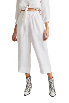 Spodnie damskie Brixton Luna lniane