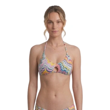 Góra od bikini RVCA retro kolorowy top r. M
