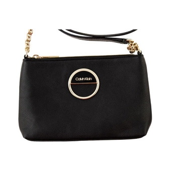 Torebka damska Calvin Klein Hoop Crossbody listonoszka czarna mała