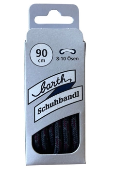 Sznurówki Barth Schuhbandl okrągłe 90 cm szare