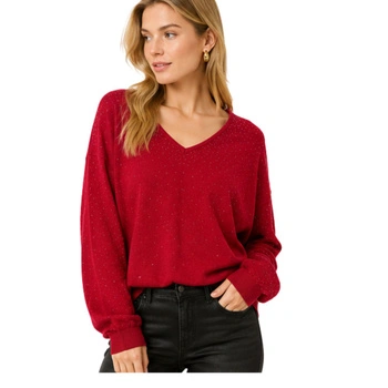 Sweter damski Grain de Malice wiskoza bodowy dżety r. L