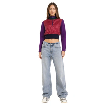 Bluza sportowa damska Lacoste QF7991 crop kurtka wielokolorowa r. S