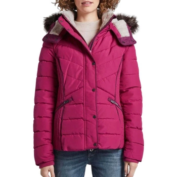 Kurtka damska Tom Tailor Signature Puffer zimowa puchowa różowa