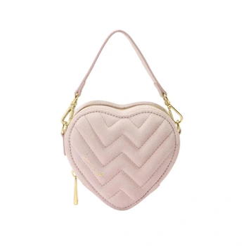 Torebka damska Weat Mini Heart serce mała pudrowy róż