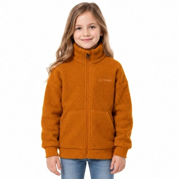 Bluza dziecięca Vaude Manukau polarowa typu miś brązowa r. 122/128