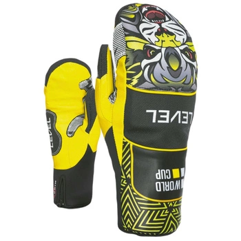 Rękawice męskie Level Race Speed Mitt narciarskie czarno żółte