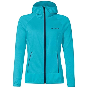 Bluza damska Vaude Tekoa Fleece II polar niebieska z kapturem