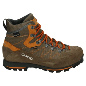 Buty damskie Aku Trekker Lite III Wide GTX trekkingowe wodoodporne brązowe
