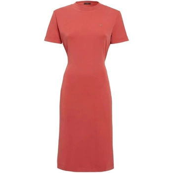 Sukienka damska Guess Zaira koralowa na co dzień gładka