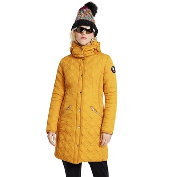 Kurtka damska Desigual Leicester parka pikowana r. M