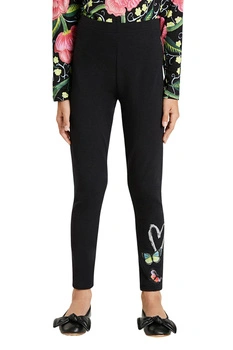 Legginsy dziewczęce Desigual Teo czarne r. 98