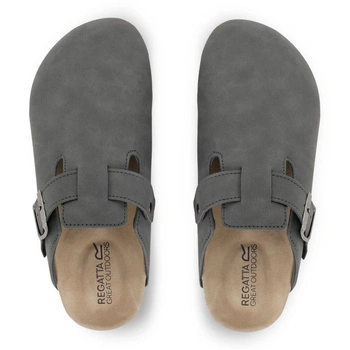 Klapki męskie Regatta Kaber chodaki lekkie szare na co dzień