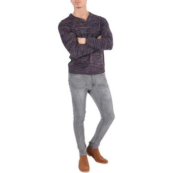 Sweter męski Hopenlife Calume ciepły wielokolorowy r. M