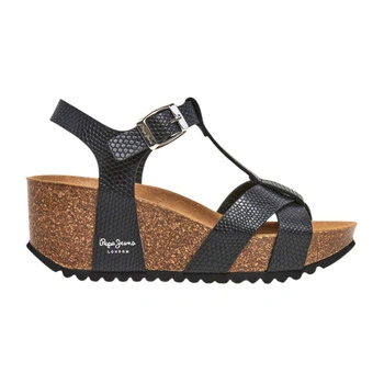 Sandały damskie Pepe Jeans Courtney Free na koturnie