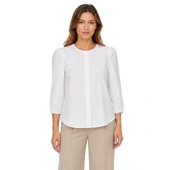 Koszula damska Aware by Vero Moda Ofia bluzka klasyczna elegancka biała r. XS