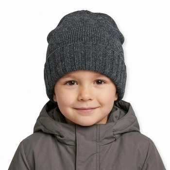 Czapka dziecięca Eadgle Products zimowa wełniana szara