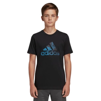 Koszulka dziecięca Adidas Aeroready HIIT Prime sportowa czarna t-shirt