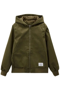 Kurtka chłopięca Dc Shoes Padded ocieplana z kapturem khaki