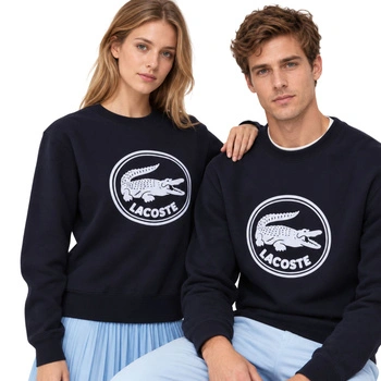 Bluza unisex Lacoste 7582 klasyczna granatowa r. XXS