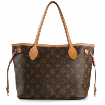 Torebka Louis Vuitton Neverfull Tote skórzana monogram oryginalna