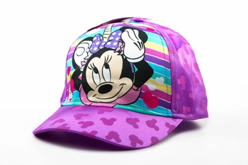 Czapka dla dziewczynki Disney Myszka Minnie z daszkiem