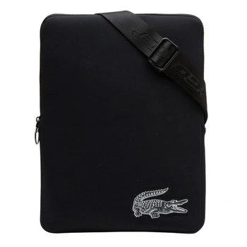 Torba na ramię Lacoste Body Bag listonoszka czarna 34x25 cm