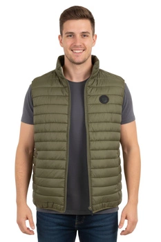 Bezrękawnik męski Canadian Peak Vaipeak khaki kamizelka