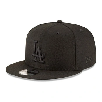 Czapka New Era 59FIFTY LA czarny fullcap z prostym daszkiem r. 6 1/2